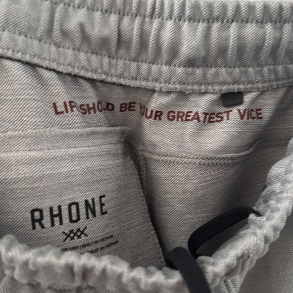 Rhone Luxe Knit Joggers Heather Gray Size Small - Picture 3 of 3